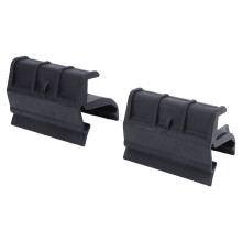 2PCS ABS Soft Top Rear Window Clips for Left/Right Tailgate Bar Holders