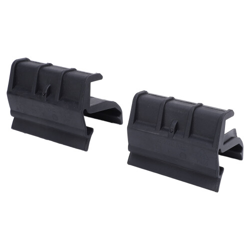 2PCS ABS Soft Top Rear Window Clips for Left/Right Tailgate Bar Holders