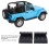 2PCS ABS Soft Top Rear Window Clips for Left/Right Tailgate Bar Holders 6