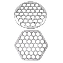 Ravioli Maker 37 Holes Durable Aluminum Alloy Dumpling Mold for Home and Restaurant Cooking