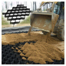 Gravel Grid HDPE Ground Stabilization Permeable Driveway and Landscaping Mat 8x10m