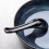 Ceramic Soup Spoon Set with Ergonomic Curved Handle and Large Deep Bowl, Blue, 4 Pieces 4