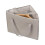 Closet Organizer with SpaceSaving Triangular Design, MultiLayer Hanging Storage Rack for Bags, Grey 1