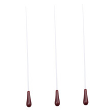 3pcs Colorful Resin Orchestra Conductor Baton Set with Ergonomic Comfort Grip