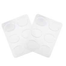 VINTORKY 12pcs Silicone Drum Practice Pad Set for Quiet Playing Noise Reduction and Drumhead Protection