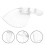 Transparent 4/4 Violin Chin Rest with Ergonomic Jaw Support for Comfortable Performance 3