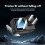Protector de pantalla Action 5 Pro vidrio 9H 2 piezas 3