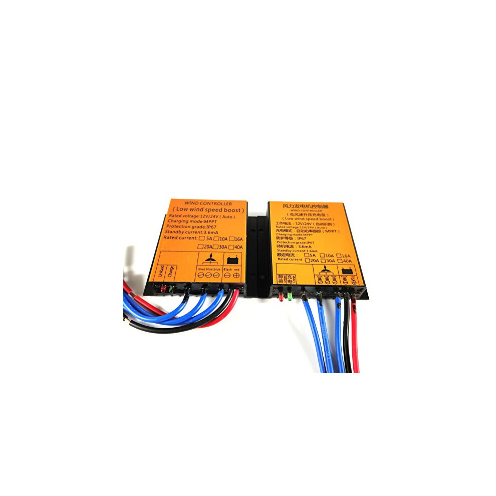 48V Waterproof Wind Turbine Charge Controller Mppt Wind Solar Hybrid Battery Regulator 9169991114354