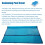 Blue Rectangle Solar Pool Cover 3.5m x 5m, Large Coverage Blanket for Above Ground and Inground Pools 5