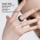 Smart Ring 16mAh Größe 8 Farbe Silberlegierung 4
