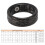 Smart Ring 16mAh Größe 8 Farbe Silberlegierung 2