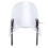 Front Wind Deflector for Scrambler 400X  Unbreakable PMMA Panel Clear 2