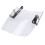 Front Wind Deflector for Scrambler 400X  Unbreakable PMMA Panel Clear 7