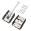 T Style Hook and Keeper RV Door Latch 17