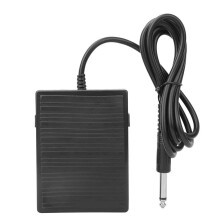 Universal Piano Sustain Pedal 3.9 x 3 x 1in Black FootControlled PlugandPlay Pedal for Digital and Electronic Keyboards