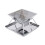 Portable Charcoal Grill Foldable Compact Design Non Stick Surface for Outdoor BBQ Camping 1