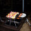 Portable Charcoal Grill Foldable Compact Design Non Stick Surface for Outdoor BBQ Camping 2