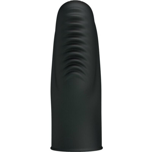 PRETTY LOVE - FLIRTATION STANFORD BLACK VIBRATION THIMBLE 1