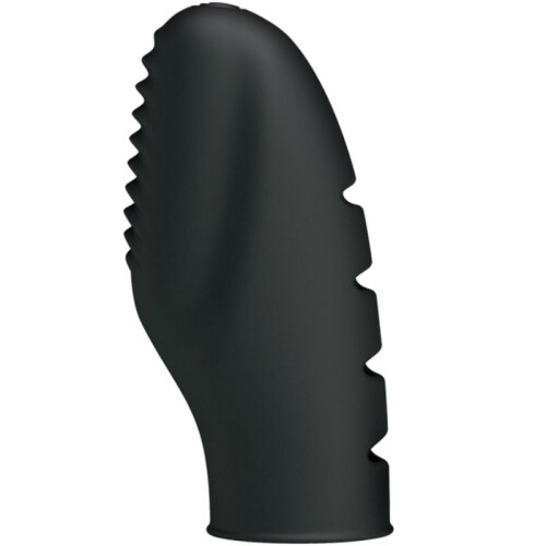 PRETTY LOVE - FLIRTATION STANFORD BLACK VIBRATION THIMBLE 2