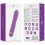 INTENSE - AIRON 20 VITESSES SILICONE LILAS 2