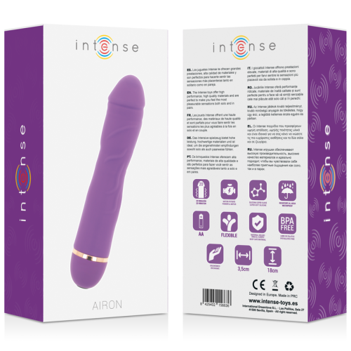 INTENSE - AIRON 20 VITESSES SILICONE LILAS 1