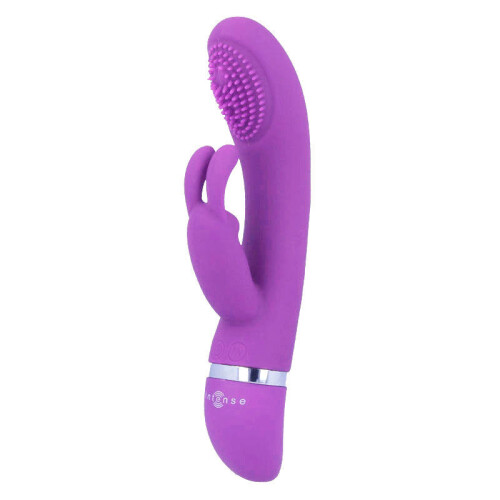 INTENSE - SUSY SILICONE RABBIT LILAC OSCILLATING VIBRATOR 1