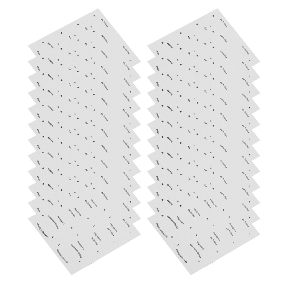 24pcs Eyeliner & Eyebrow Stencils Kit, ABS Makeup Template Pads for Beginners