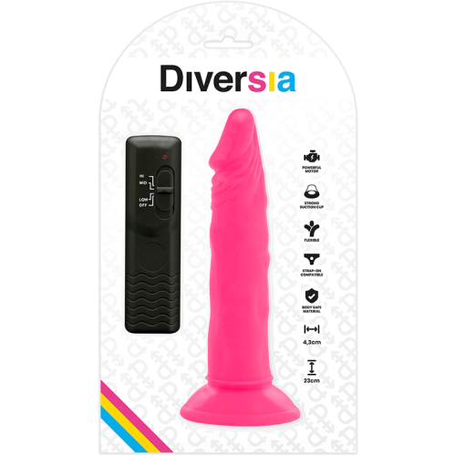DIVERSIA Vibratore Rosa