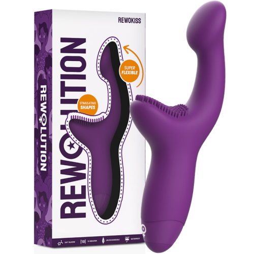 REWOLUTION - REWOKISS VIBRATOR POINT TO STIMULATOR 2