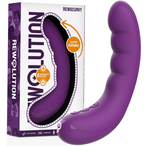 REWOLUTION - REWOCURVY RECHARGEABLE FLEXIBLE VIBRATOR 2
