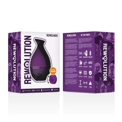 REWOLUTION - REWOLINGO VIBRATOR WITH TONGUE 1