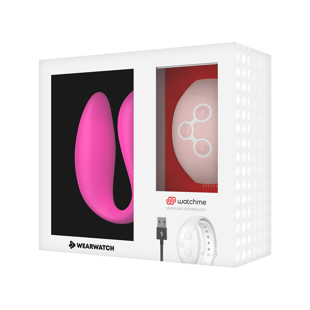 Wearwatch Fuchsia/Pink - Watchme Dual Technology Vibrator