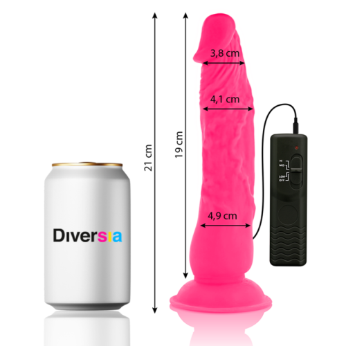 DIVERSIA Vibratore Rosa 1