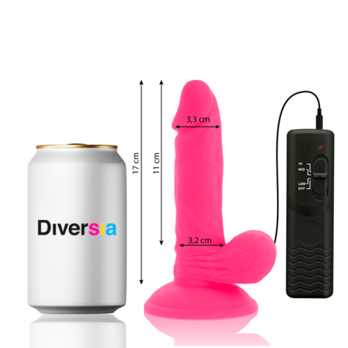 DIVERSIA Vibratore Rosa