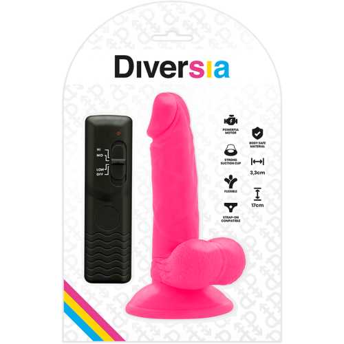 DIVERSIA Vibratore Rosa 1