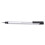 Gomma a penna 2,3 mm argento plastica/gomma 14