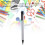 Gomma a penna 2,3 mm argento plastica/gomma 5