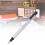 Gomma a penna 2,3 mm argento plastica/gomma 7