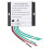 MPPT Wind Turbine Charge Controller 100W600W Auto 12V/24V LowWind Boost 1