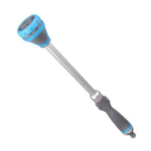Aluminum Garden Hose Nozzle 8 Spray Modes Pressure Water Gun for Car Wash 49cm Extended Reach