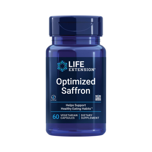 Life Extension, Optimized Saffron, 60 Capsule vegetariani (78 mg per Capsula)