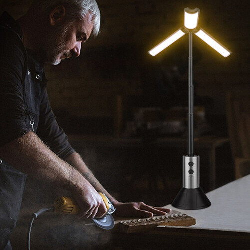 Rechargeable 3000mAh Telescopic Tent Light