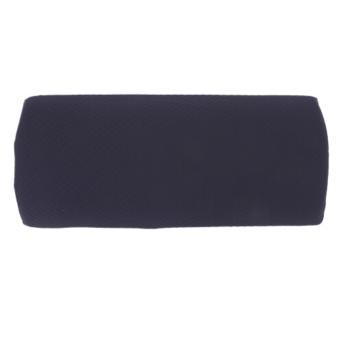 Cuscino lombare curvo in memory foam blu 40x18x5cm 2