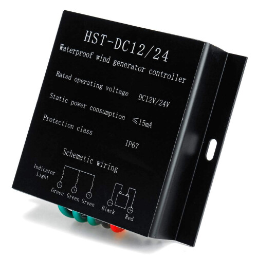 5000W MPPT Wind Turbine Charge Controller 48V Waterproof Wind Generator Regulator with Auto Voltage Match 2