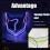 Halloween LED Maske Cosplay Fuchs 5