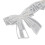 2 Rolls Embroidered Lace Trim Bow Soft Double Layer Mesh 9cm 15