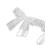 2 Rolls Embroidered Lace Trim Bow Soft Double Layer Mesh 9cm 13