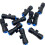 Misting Nozzle Kit 10 Pack 0.4mm Threaded Outdoor Water Mister Nozzle Replacement Set 3