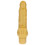 GET REAL - GOLD DICKER STIM VIBRATOR GOLD 1