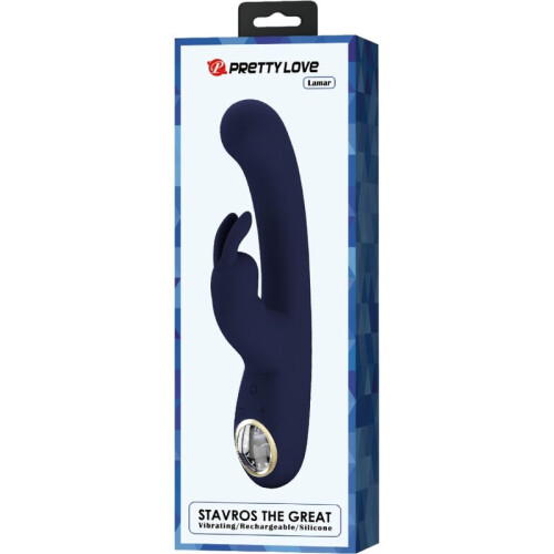 PRETTY LOVE - LAMAR RABBIT VIBRATOR & BLUE G-SPOT 2